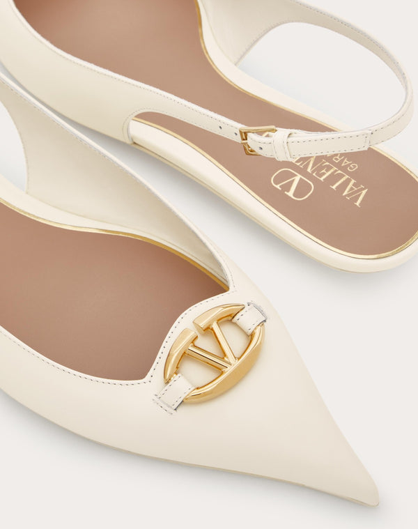 Ballerina Slingback Vlogo The Bold Edition In Vitello 20Mm