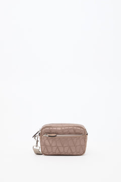Borsa A Tracolla Toile Iconographe In Tessuto Tecnico Con Dettagli In Pelle