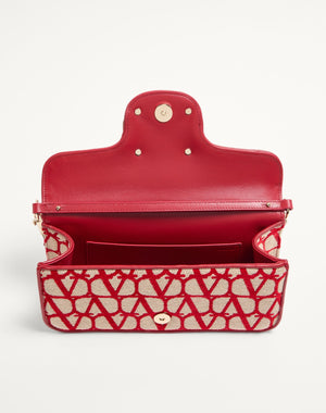 Borsa A Spalla Valentino Garavani Locò Toile Iconographe