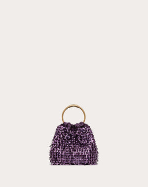 Borsa Piccola A Secchiello Carry Secrets Ricamata