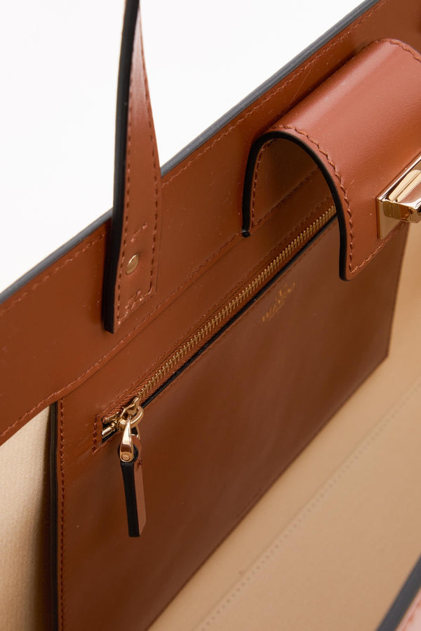 BORSA GRANDE ROCKSTUD FIERCE IN VITELLO