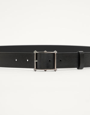 CINTURA ROCKSTUD IN VITELLO 30 MM