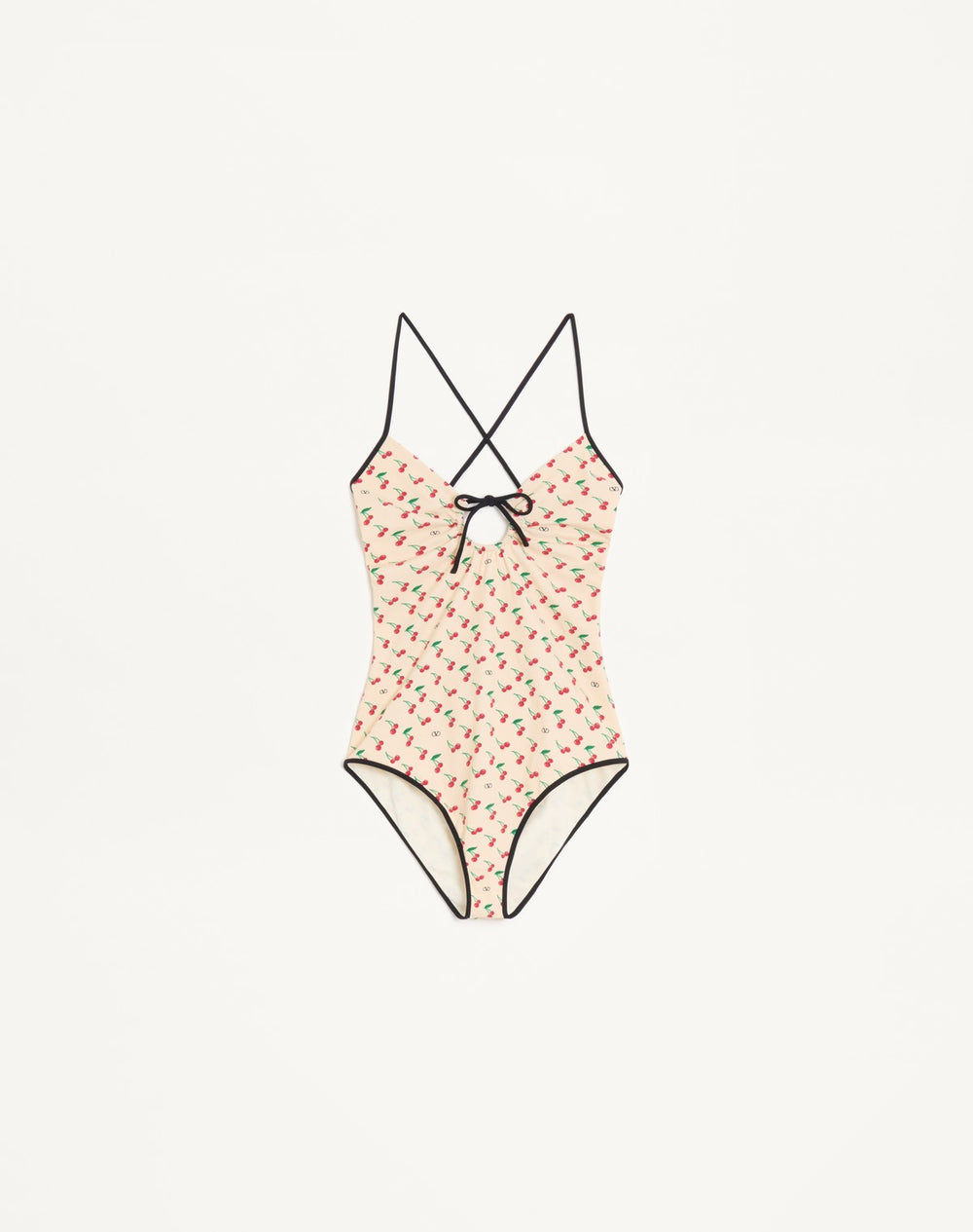Costume Intero In Lycra Motivo Cherryfic