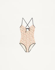 Costume Intero In Lycra Motivo Cherryfic