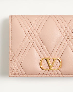 Portafoglio Valentino Garavani Quiltie 67 In Nappa Trapuntata