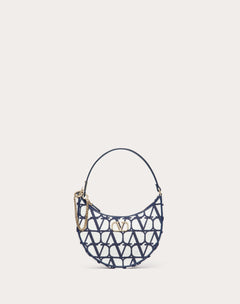 Mini Hobo Vlogo Signature In Cotone Toile Iconographe