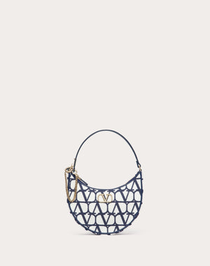 Mini Hobo Vlogo Signature In Cotone Toile Iconographe