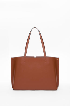 BORSA PICCOLA SHOPPING FILL ME IN VITELLO