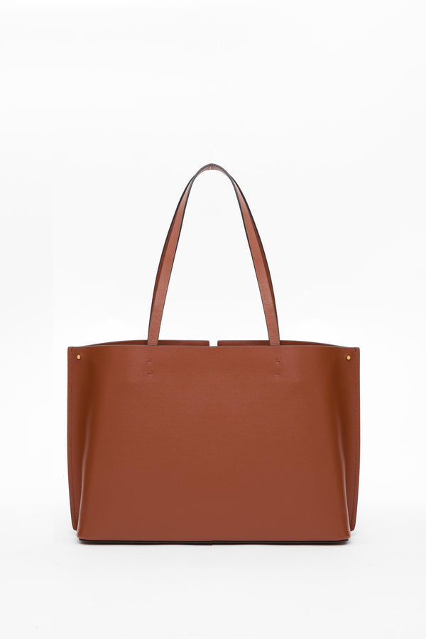 BORSA PICCOLA SHOPPING FILL ME IN VITELLO