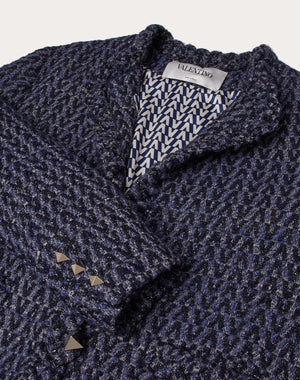 Giacca In Optical Valentino Tweed