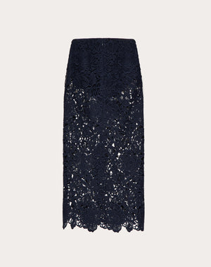 Gonna In Rose Guipure 