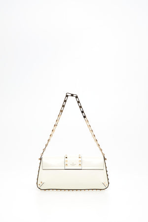BORSA A SPALLA ROCKSTUD IN VITELLO