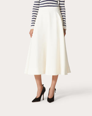 Gonna Midi In Crepe Couture 