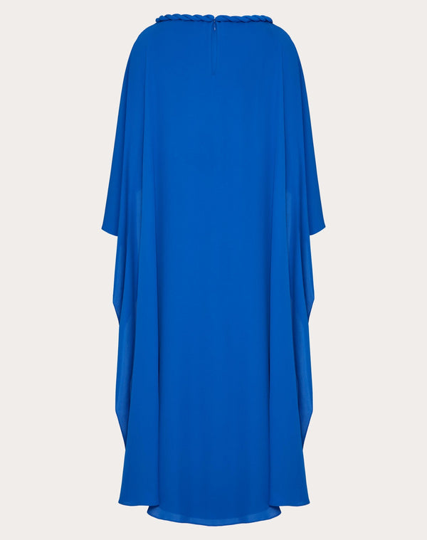 Abito Midi In Georgette Double 