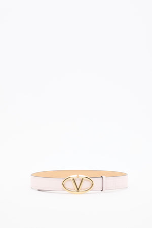 Cintura Vlogo The Bold Edition In Vitello Lucido 30 Mm