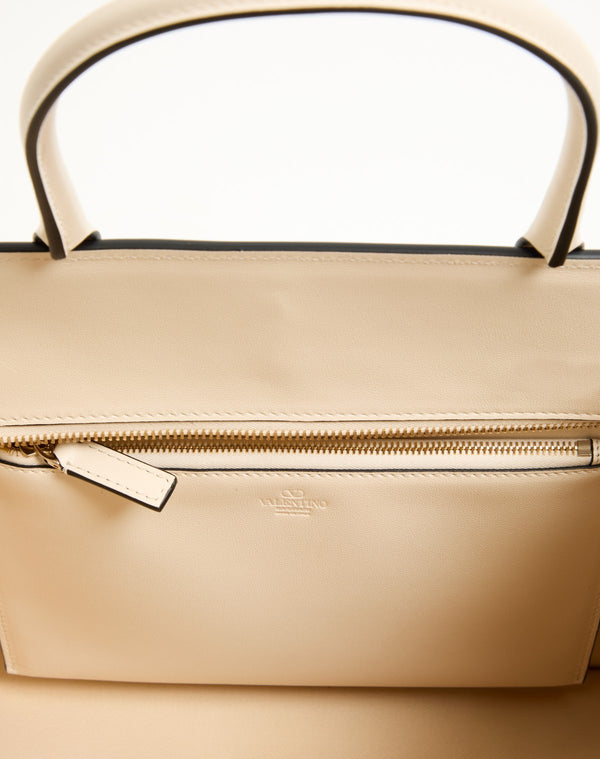 BORSA SHOPPING VLOGO WALK IN VITELLO