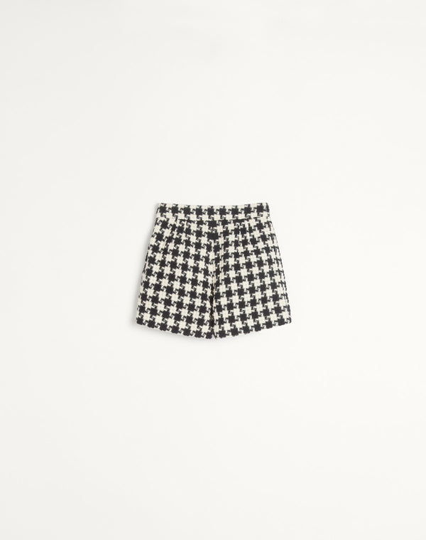 Shorts In Damier Light Tweed 