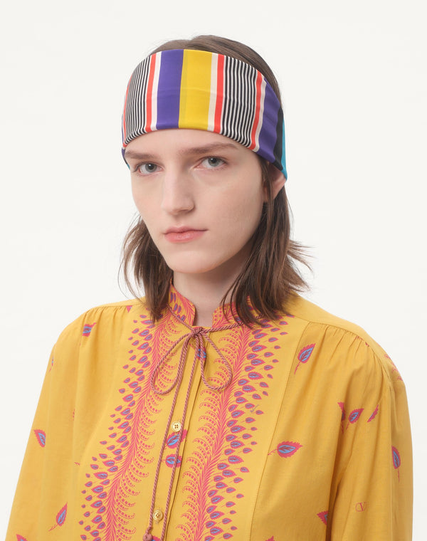 Headband Resort In Cotone E Seta 