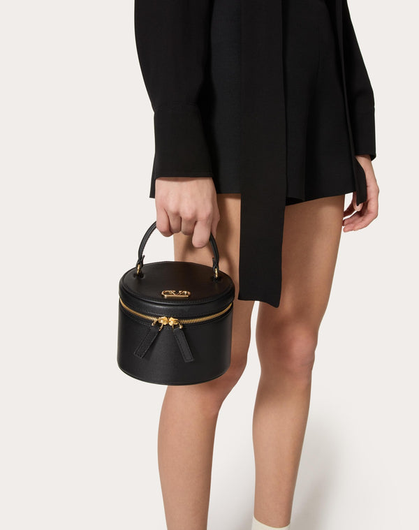 Mini Vanity Porta Gioielli Vlogo Signature In Vitello