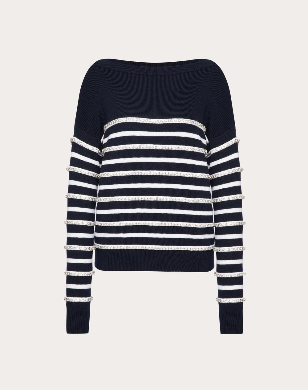 Maglia In Lana Ricamato
