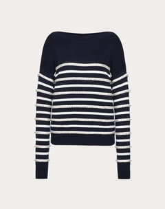 Maglia In Lana Ricamato