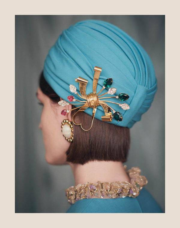 Abito Corto In Crepe Couture Ricamato