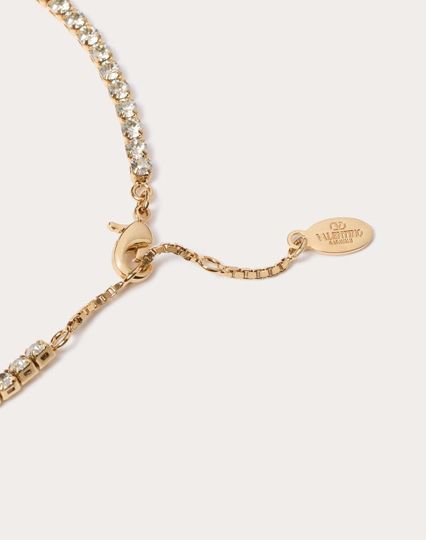 Collana Vlogo Signature In Metallo E Cristalli Swarovski®