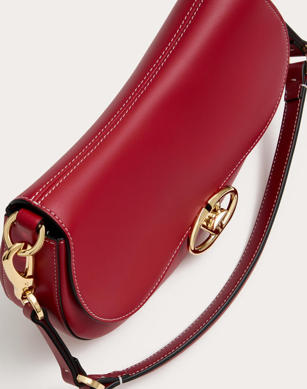 Borsa A Spalla Piccola Valentino Garavani Ohval In Vitello Nappato