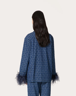 Camicia In Denim Toile Iconographe Medium Blue 