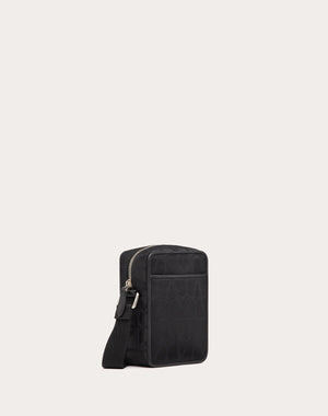 Borsa A Tracolla Piccola Black Iconographe In Nylon