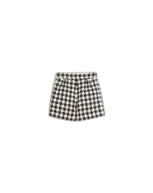 Shorts In Damier Light Tweed 