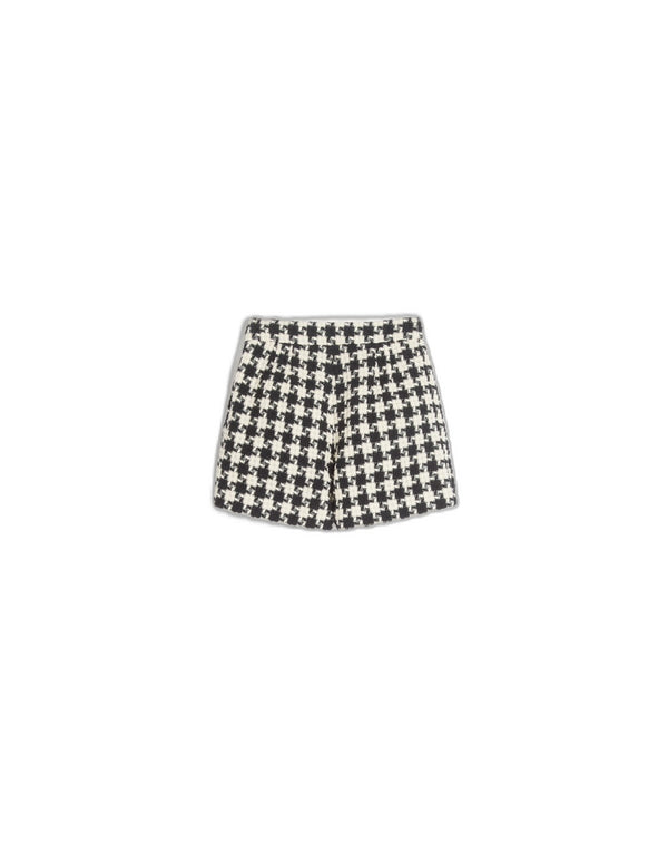 Shorts In Damier Light Tweed 