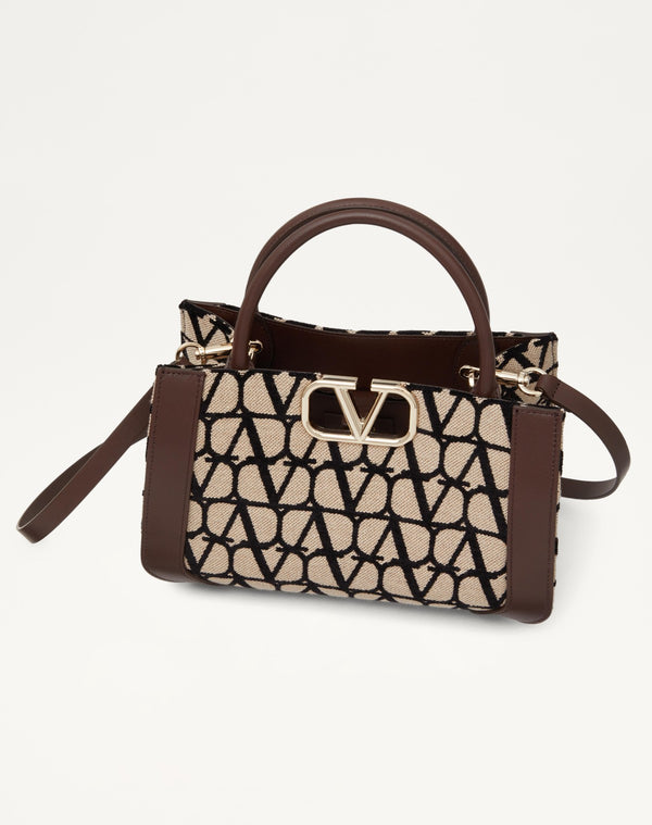 Borsa Piccola A Mano Vlogo Signature Toile Iconographe