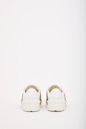 SNEAKER OPEN TIE-UP IN NAPPA