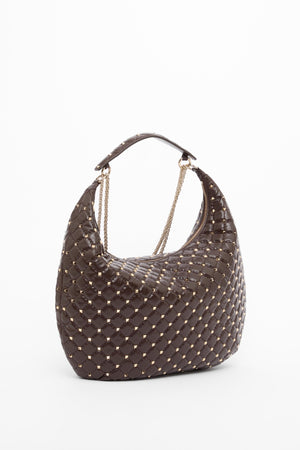 Hobo Rockstud Spike In Vitello