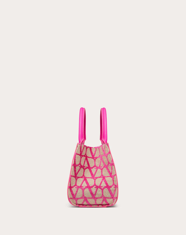 Borsa Piccola A Mano Vlogo Signature Toile Iconographe