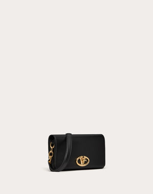 Portafoglio Con Tracolla Vlogo The Bold Edition In Nappa