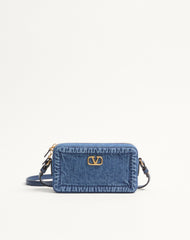 Mini Borsa A Tracolla Valentino Garavani Alltime In Denim