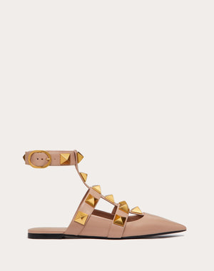 Ballerina Roman Stud In Vitello