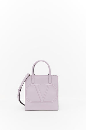 BORSA SHOPPING PICCOLA VLOGO WALK IN VITELLO 