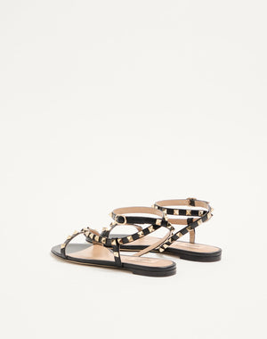SANDALO ROCKSTUD IN VITELLO