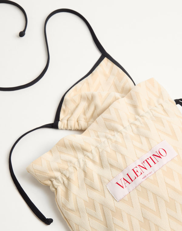 Bikini In Lycra Jacquard Toute La V 