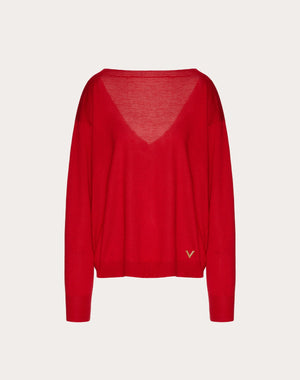 Maglia In Cashmere Seta 