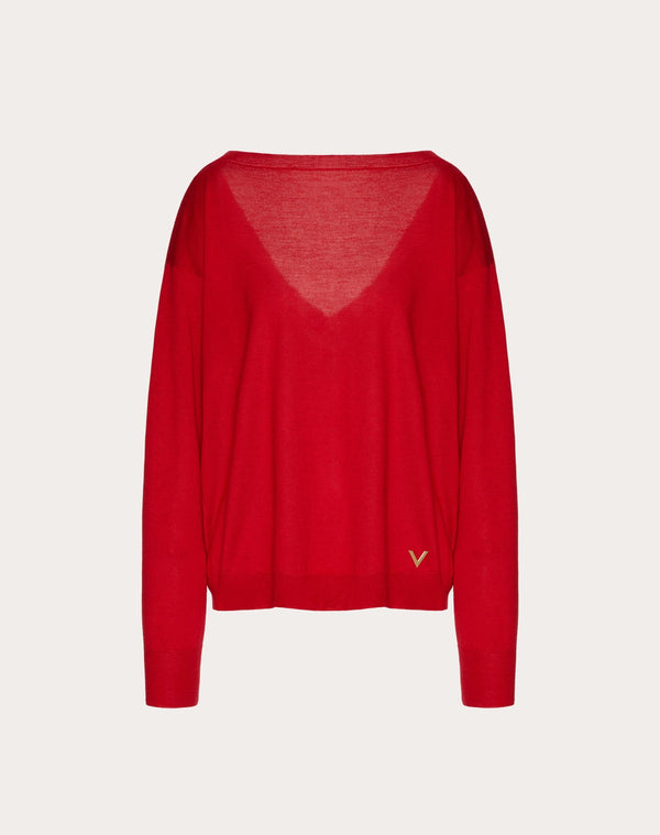 Maglia In Cashmere Seta 