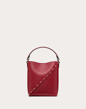 Borsa A Secchiello Valentino Garavani Valentino Garavani Rockstud Wispy In Vitello