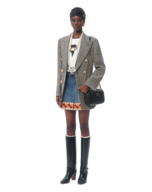 T-Shirt In Jersey Cotton Con Stampa Chez Valentino