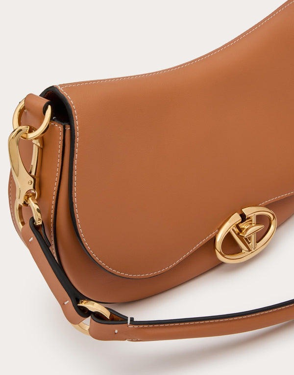 Borsa A Spalla Piccola Valentino Garavani Ohval In Vitello Nappato