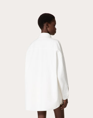 Giubbino In Light Double Splittable Gabardine 