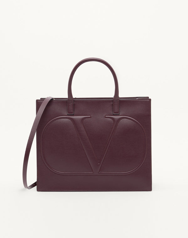 BORSA SHOPPING VLOGO WALK IN VITELLO