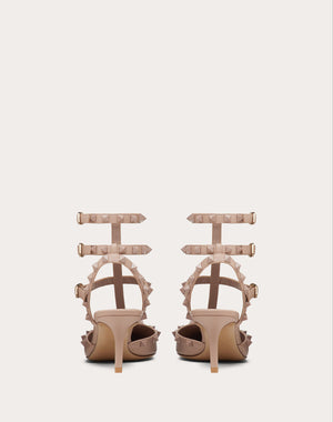 Décolleté Rockstud Con Cinturini E Borchie In Tono 65Mm